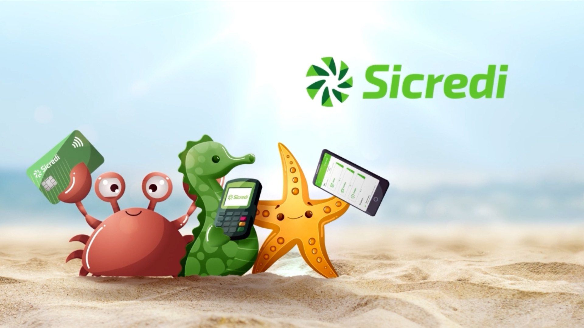 Sicredi summer campaign animation